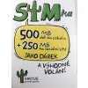 Sim karty a kupony sim karta KAKTUS 100,- Kč a 500 MB dat + 250 MB dat