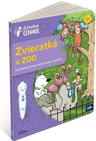Albi Kúzelné čítanie Kniha Zvieratká v Zoo SK