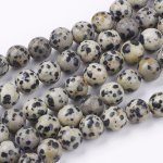 Jaspis dalmatin 8mm šňůra (46 - 48 korálků) – Hledejceny.cz