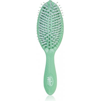 Wet Brush Go Green Treatment And Shine kartáč pro lesk a hebkost vlasů Tea Tree – Hledejceny.cz