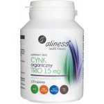 Aliness Organic Zinc Trio 15 mg 100 tablet – Hledejceny.cz