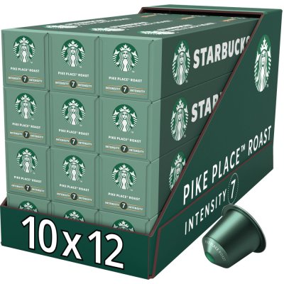 Starbucks Nespresso Pike Place Roast Medium Roast 120 ks – Zboží Dáma
