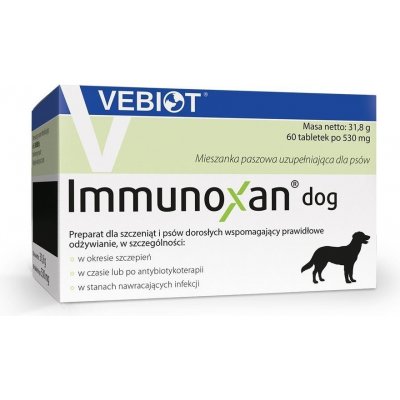Vebiot Immunoxan dog 60 tabletek – Hledejceny.cz