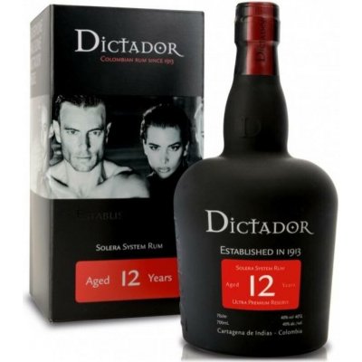 Dictador Rum 12y 40% 0,7 l (holá láhev) – Sleviste.cz