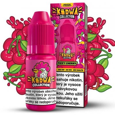 Kurwa Collection Fizzy Cherry 10 ml 20 mg – Sleviste.cz