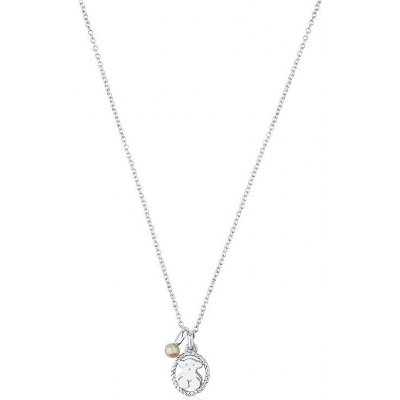 Tous Originální stříbrný náhrdelník s perlou 712322520