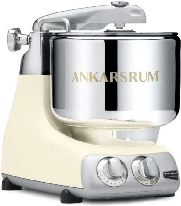 Ankarsrum Assistent Original AKM6230 krémový 2300109 AKM6230K + Ankarsrum mlýnek na maso rozšířené balení 920900058