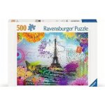 Ravensburger Pohlednice z Paříže 500 dílků – Zbozi.Blesk.cz