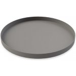 COOEE Design Kovový dekorativní tác Circle Grey 30cm šedá barva kov – Zbozi.Blesk.cz