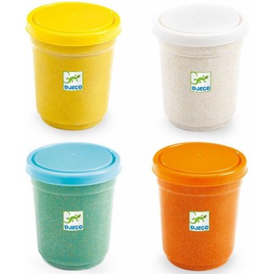 Djeco Barevná metalická modelína 4 odstíny s odlesky – Hledejceny.cz