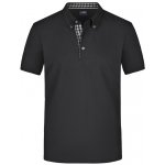 James & Nicholson Elegantní pánská polokošile JN964 černá bílá – Hledejceny.cz