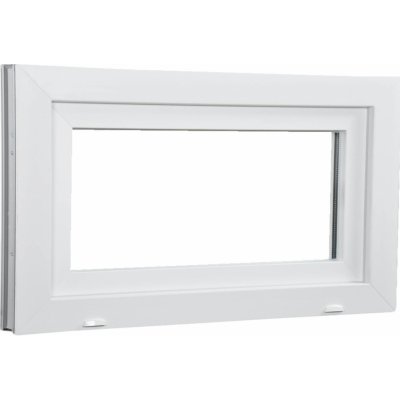 ALUPLAST Sklopné plastové okno bílé 70x50 Zasklení: Dvojsklo Ug= 1,1 – Zbozi.Blesk.cz