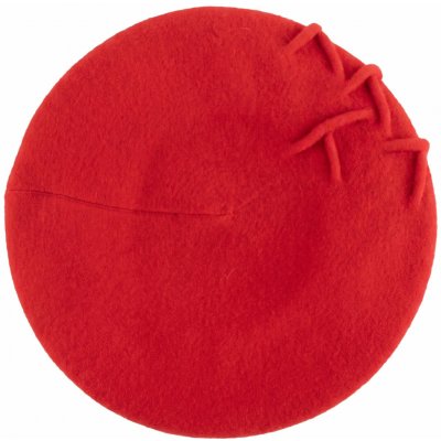 Carlsbad Hat baret pletený červený s ozdobou – Hledejceny.cz