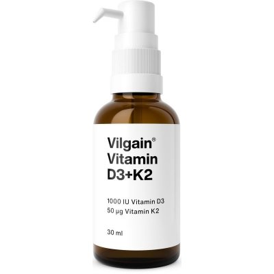 Vilgain Vitamin D3+K2 30 ml – Zboží Dáma