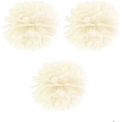 Pom Pom Papírový KRÉMOVÝ 35cm – Zboží Dáma Pom Pom Papírový KRÉMOVÝ 35cm – Zboží Dáma