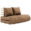 Pohovka Karup design sofa SHIN SANO natural pine (futonová ) mocca