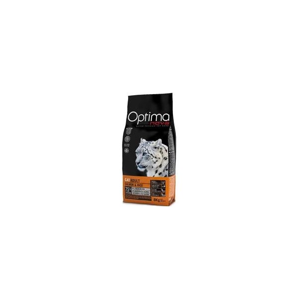 Krmivo pro kočky OPTIMAnova CAT ADULT Salmon&Rice 2 x 20 kg