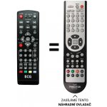 Dálkový ovladač Predátor ECG DVB-T750PVR, DVT1050 TWPVR – Hledejceny.cz