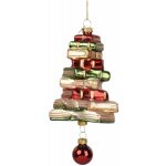 Decoris NENURODYTA_V Vánoční hračka na stromeček Books, různé barvy, sklo – Hledejceny.cz