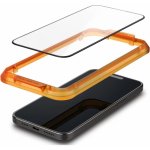 Spigen Glass tR AlignMaster 2 Pack, FC Black - iPhone 15 Pro AGL06895 – Zboží Živě