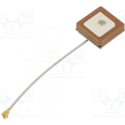 YIC ATIGG1840 Anténa; GNSS,GPS; 1,5dBi; RHCP; 18x18x4mm; Dél: 60mm; IPEX; -40÷85°C – Zboží Živě