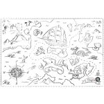 Podložka na stůl PP 60 x 40 cm Pirate – Zboží Dáma