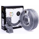 Print with smile ABS silver shine, 1,75mm, 0,5 kg – Zboží Živě