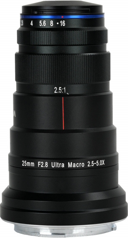 Laowa 25mm f/2.8 2,5-5x Ultra Macro L-mount