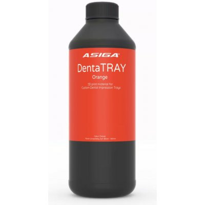Asiga DentaTRAY Resin 1 kg Oranžová – Zboží Živě