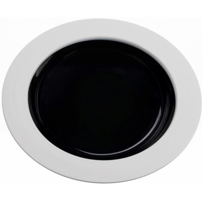 Talíř Omada Eat Pop Soup plate 23,5 x 4,5 černá – Zboží Dáma