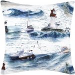 Darré Perkálový bavlna Volání moře GOTS 40 x 40 cm – Sleviste.cz