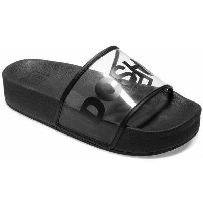 Dc Slide Platform dámské pantofle na léto black/black