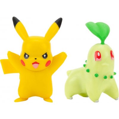 Boti Pokémon akční Pikachu a Chikorita