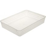 Keeeper košík mini 37 x 25 x 6,4 cm transparent – Sleviste.cz