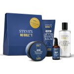 Steve's No Bull***t Sandalwood krém na holení 100 ml + balzám po holení 100 ml + olej před holením 50 ml + Šumava voda po holení 100 ml – Zboží Mobilmania