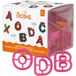 Decora VYKRAJOVÁTKA SADA - PÍSMENA 27ks – Hledejceny.cz