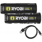 RYOBI RB4L30X2 3,0Ah Akumulátor USB Lithium, 2 ks, 5133006547 – Zboží Dáma