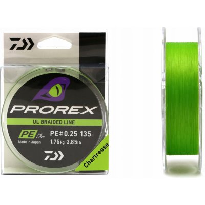 DAIWA Šňůra PX UL Braid PE 135m 0,045mm 1,75kg – Zboží Mobilmania