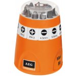 Sada bitů PL+PH+PZ, magnetický držák 10 ks AEG 4932399493 – Zboží Mobilmania