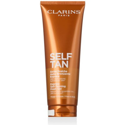 Clarins - Sun Care Samoopalovací gel na obličej a tělo Self Tanning Instant Gel Samoopalovací krémy 125 ml – Zboží Dáma
