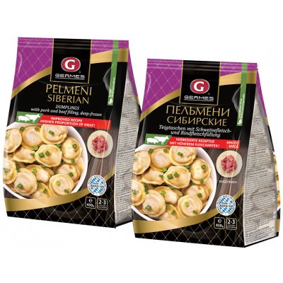 Germes Pelmeně Sibiřské 450 g – Zboží Dáma