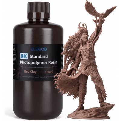 Elegoo 8K Standard Resin Red Clay 1kg – Zboží Živě