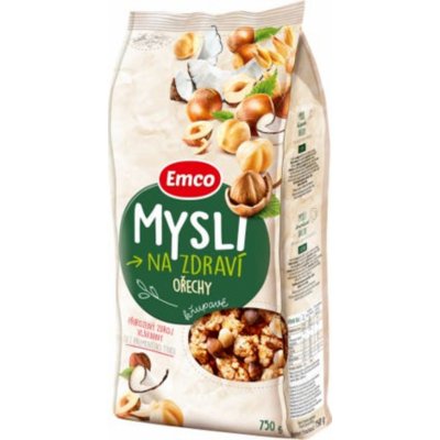 Emco Mysli na zdraví sypané s oříšky 750 g – Zbozi.Blesk.cz