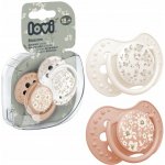 Lovi 22/924 dynamický silikon dudlík 2 ks Blossom Ivory Girl – Sleviste.cz