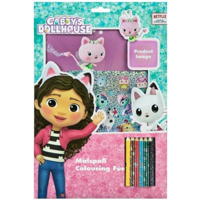 Scooli Kreslící sada Gabby's Dollhouse Gábinin kouzelný domek – Hledejceny.cz