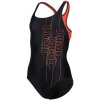 Arena Girls Swimsuit Swim Pro Back Graphic Black/Floreale