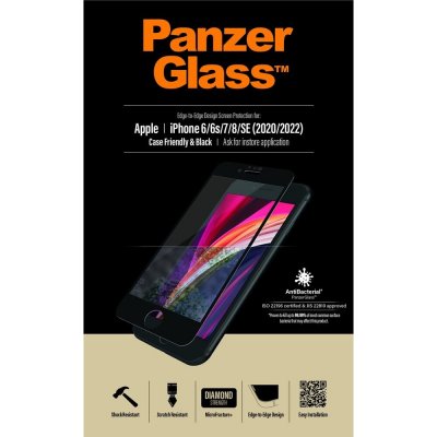 PanzerGlass Edge-to-Edge pro Apple iPhone 6/6s/7/8/SE 2020/SE 2022 2679 – Hledejceny.cz