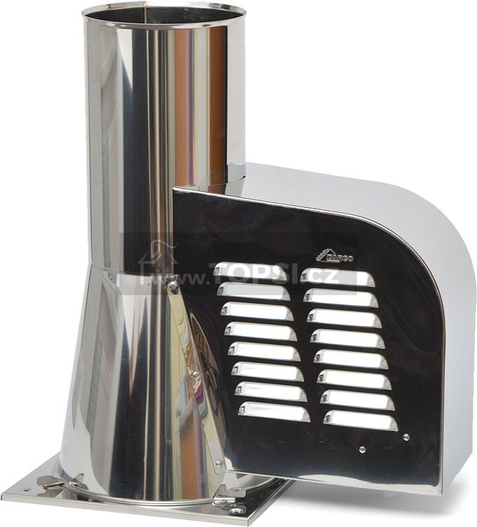 Komínový ventilátor - generátor tahu se čtvercovou podstavou ø150 mm od 10  389 Kč - Heureka.cz