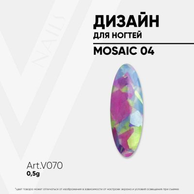VOGUE NAILS Design na nehty Mosaic 04 – Hledejceny.cz