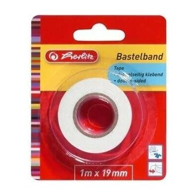Lepicí páska oboustranná 1 m x 19 mm – Zboží Dáma